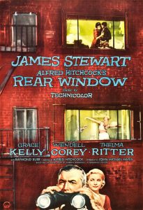 Alfred Hitchcock's suspenseful film Rear Window