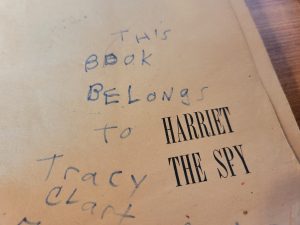 Harriet the spy finder's page