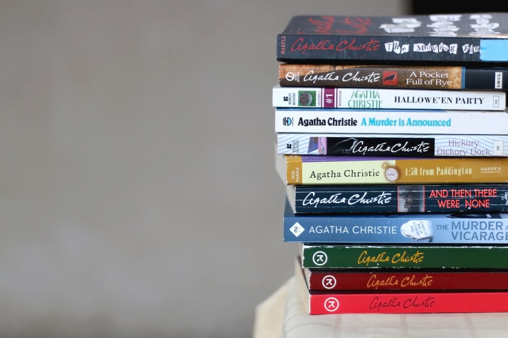 Agatha Christie novels.