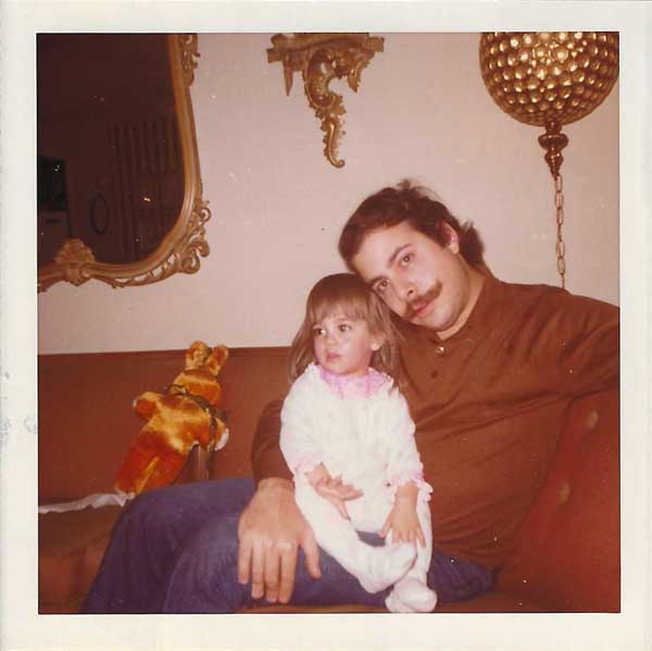 Jenny Milchman and her Father.