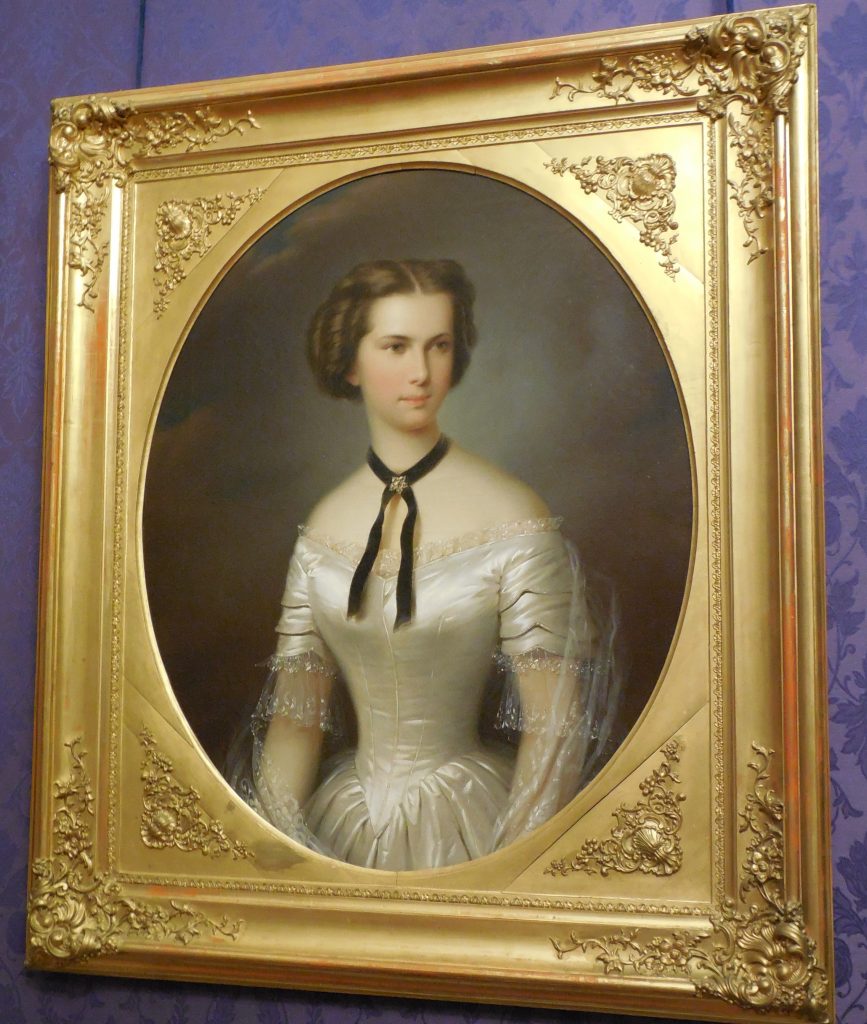 Portrait of Elisabeth queen of Hungary