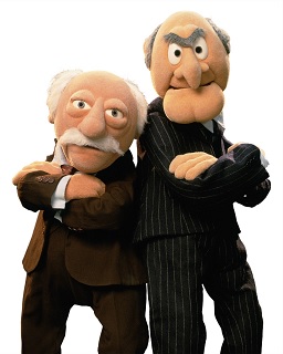 Statler and Waldorf grumpy old men