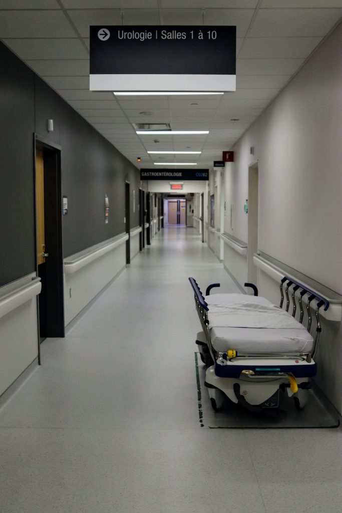 hospital corridor gave birth to the cozy killer